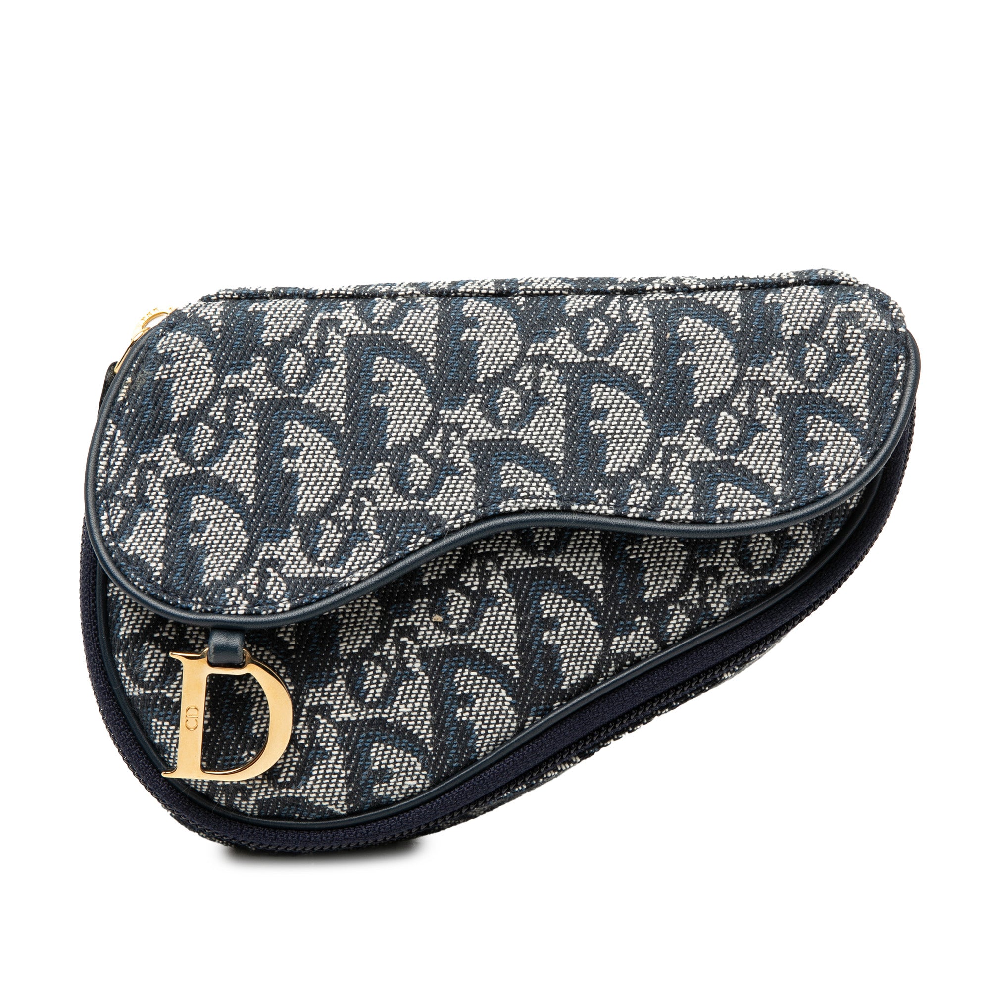 Diorissimo Canvas Saddle Pouch - Image 1