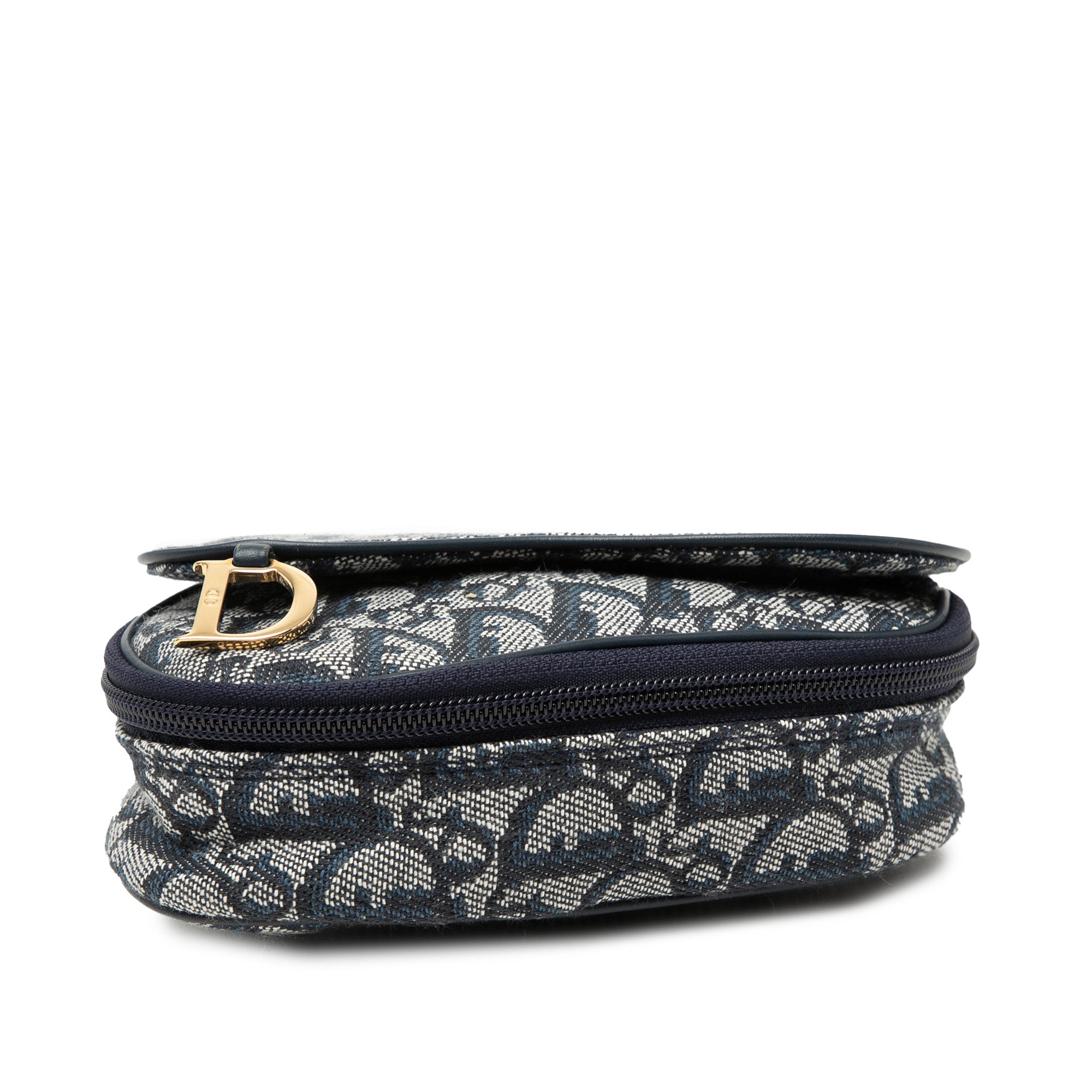 Diorissimo Canvas Saddle Pouch - Image 3