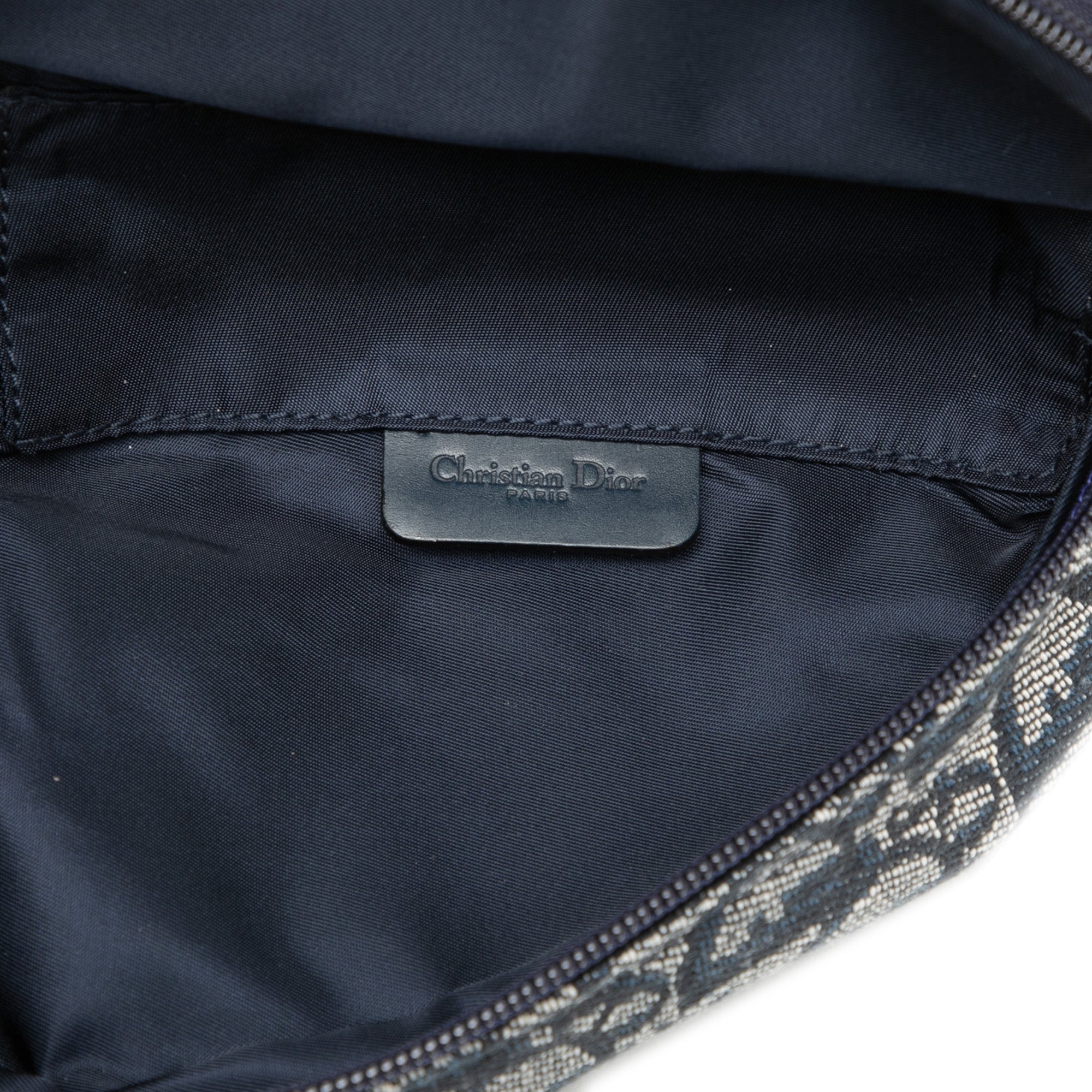 Diorissimo Canvas Saddle Pouch - Image 4