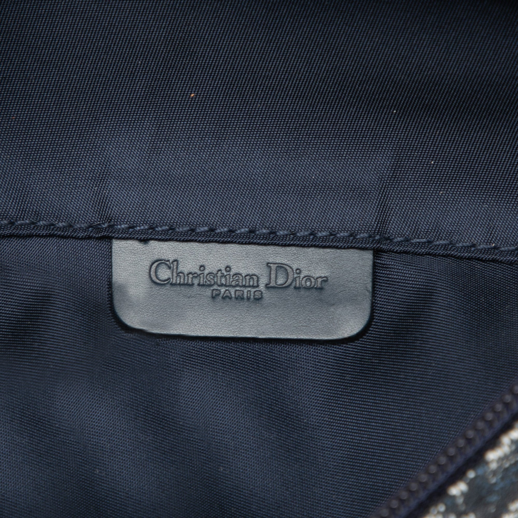 Diorissimo Canvas Saddle Pouch - Image 5