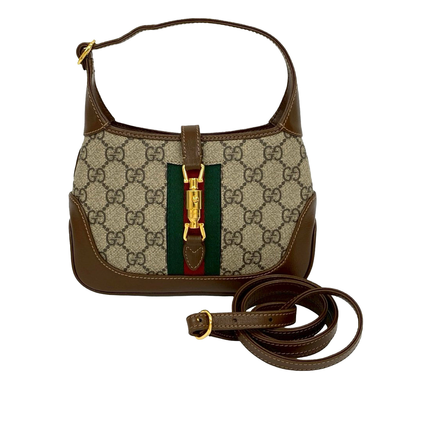 Mini GG Supreme Web Jackie 1961 Crossbody - Image 1