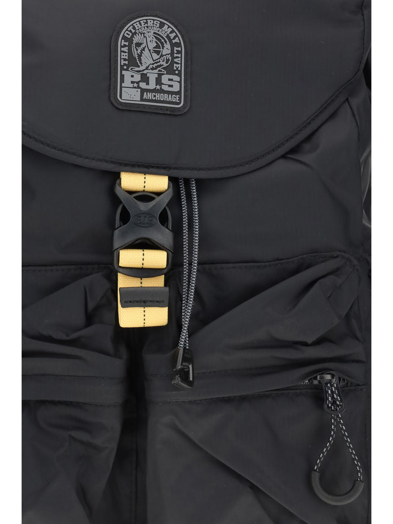Parajumpers Mitchell Backpack — Black Nylon