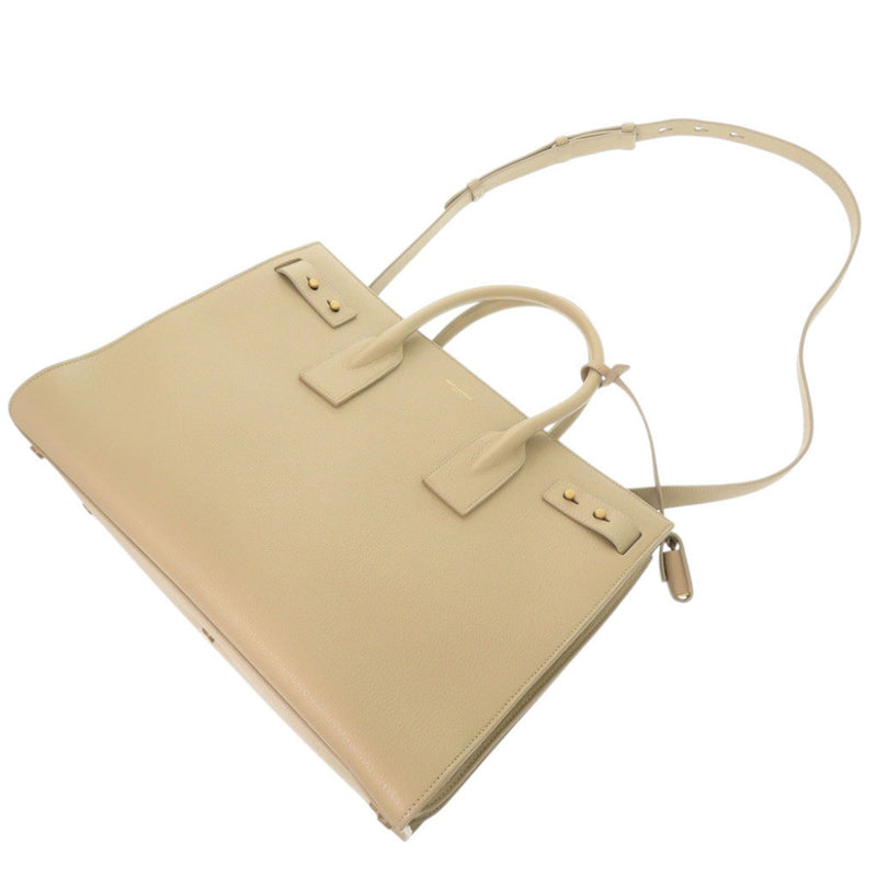 Medium Supple Grained Calfskin Sac De Jour Satchel - Image 15