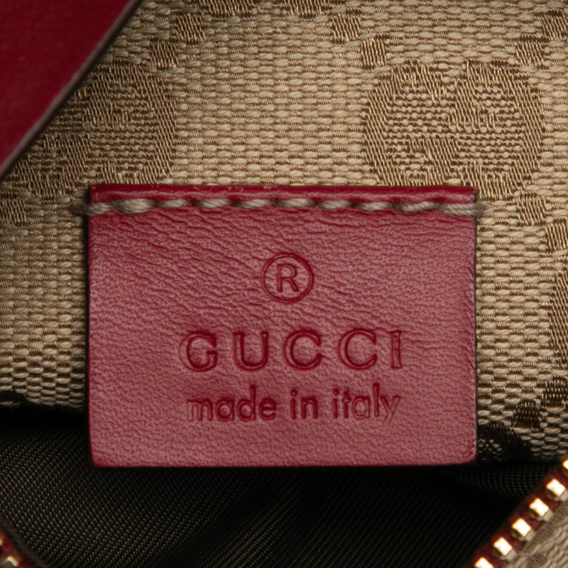 GG Canvas Web Double Pocket Belt Bag - Image 5