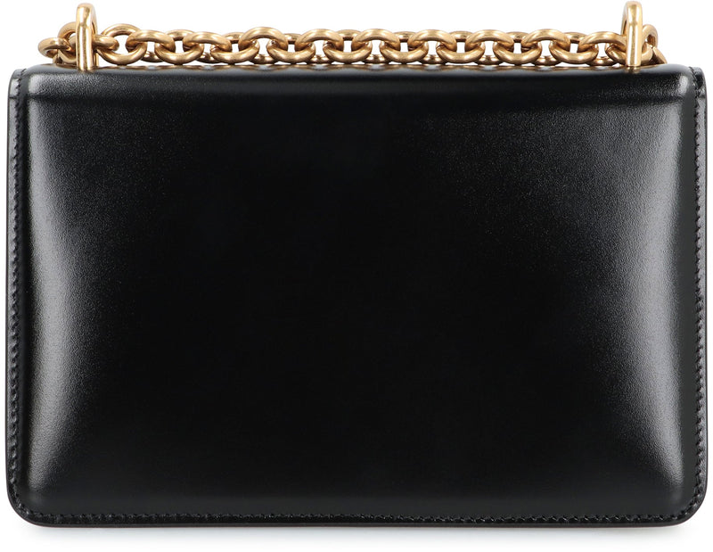 Valentino Garavani Vain Crossbody Bag — Black Calf Leather