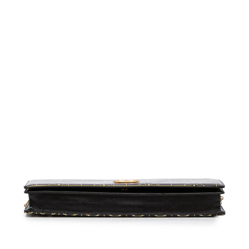 Paris Moscou Vinyl Moujik Clutch with Chain - Image 3