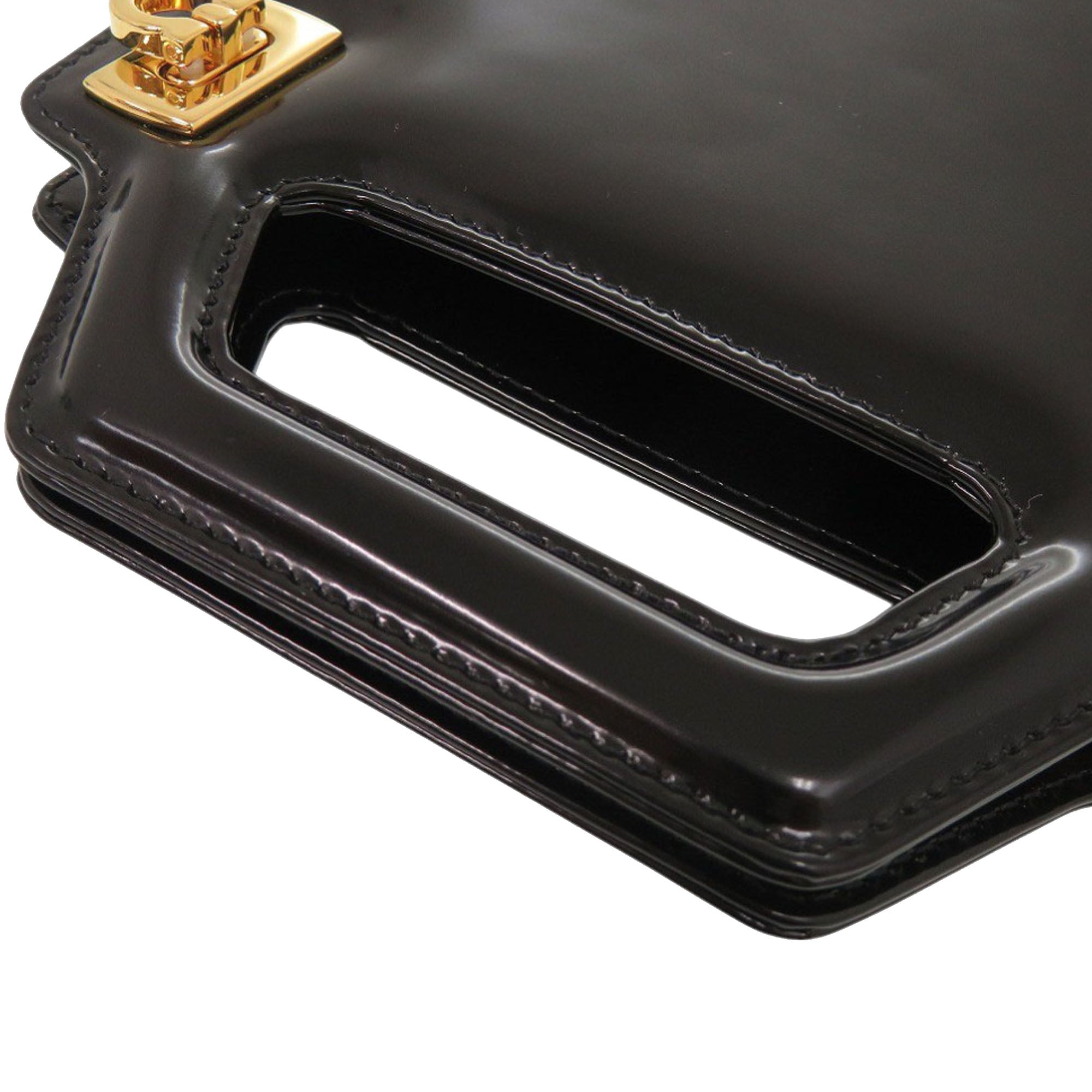Mini Brushed Calfskin Gancini North South Wanda Top Handle Bag - Image 10