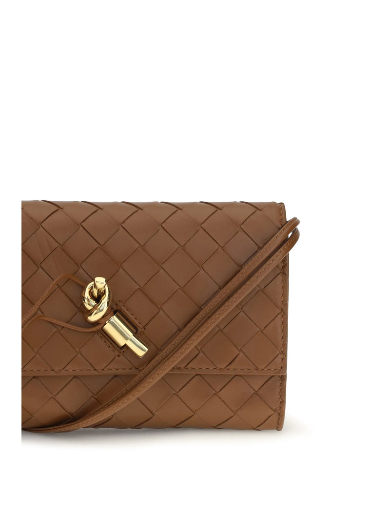 Bottega Veneta Andiamo Clutch — Bronze Lamb (ovis Aries)