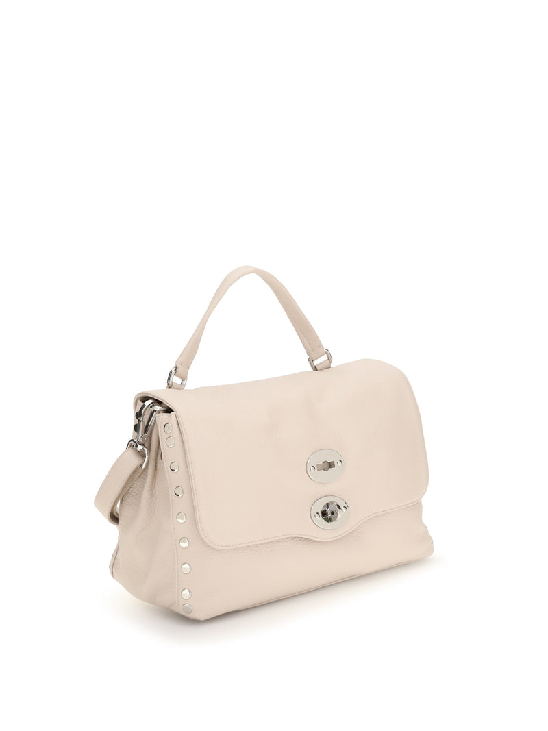 Zanellato Shoulder Bag — White Calf Leather (bos Taurus)