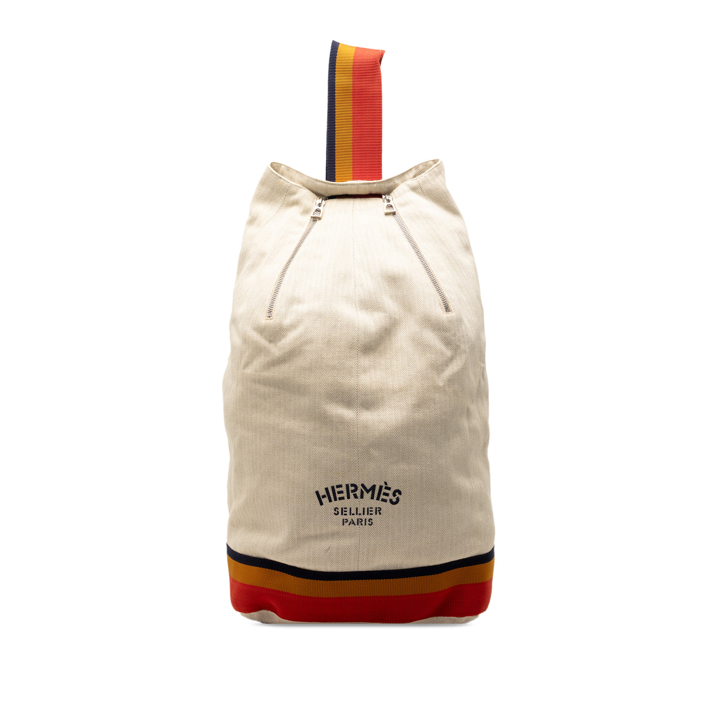 Toile Chevron Cavalier Sling Bag - Image 1