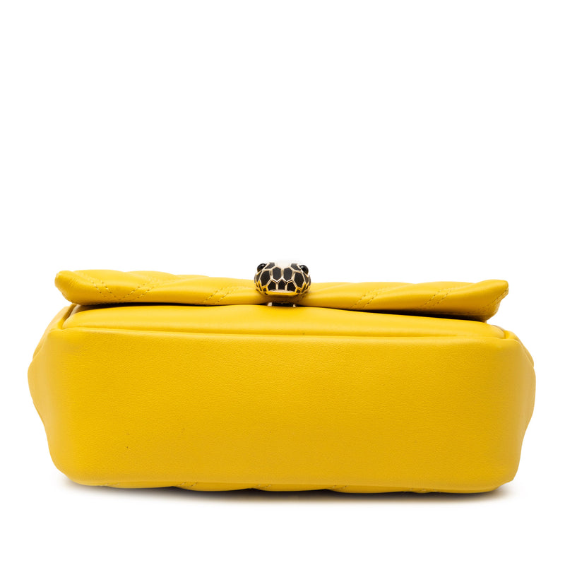 Leather Serpenti Cabochon Chain Crossbody - Image 3