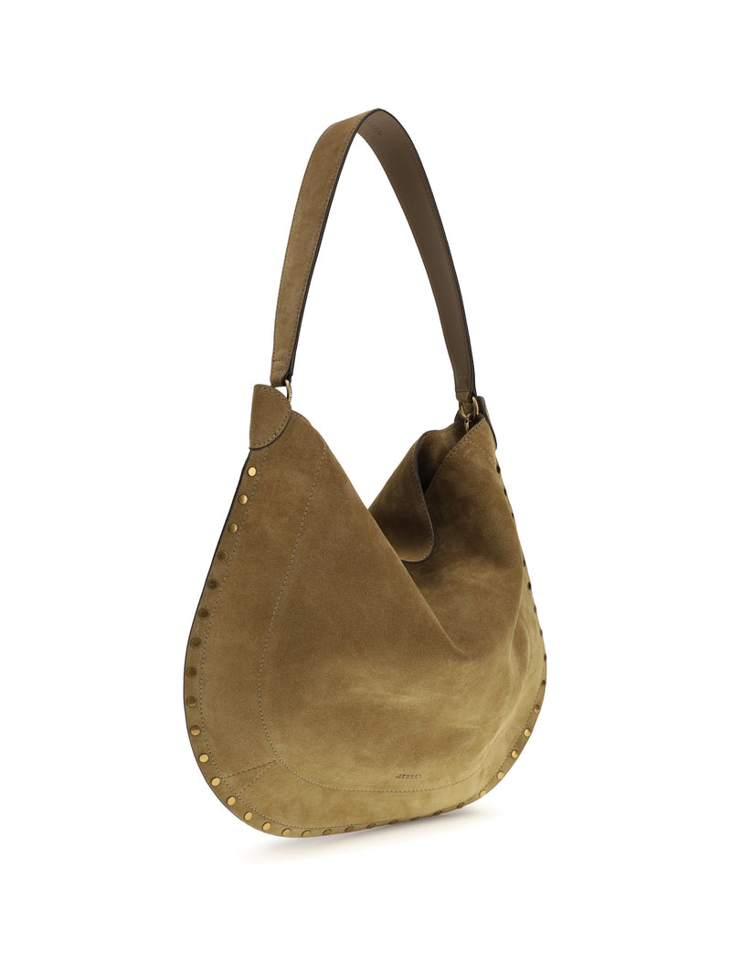 Isabel Marant Shoulder Bag — Taupe Calf Leather