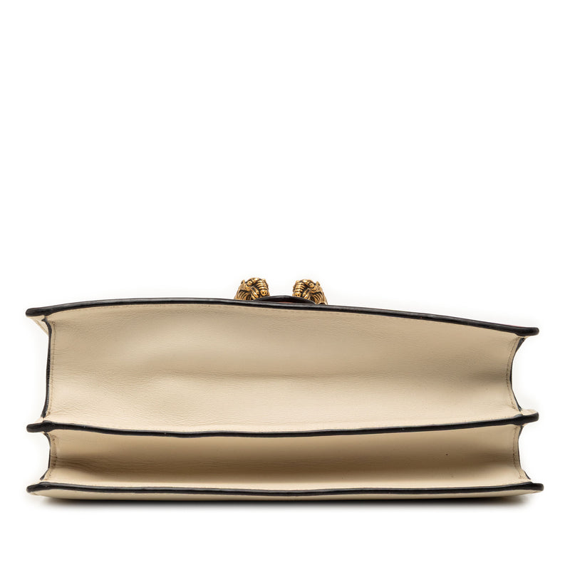 Medium Leather Bamboo Dionysus Web Satchel - Image 3