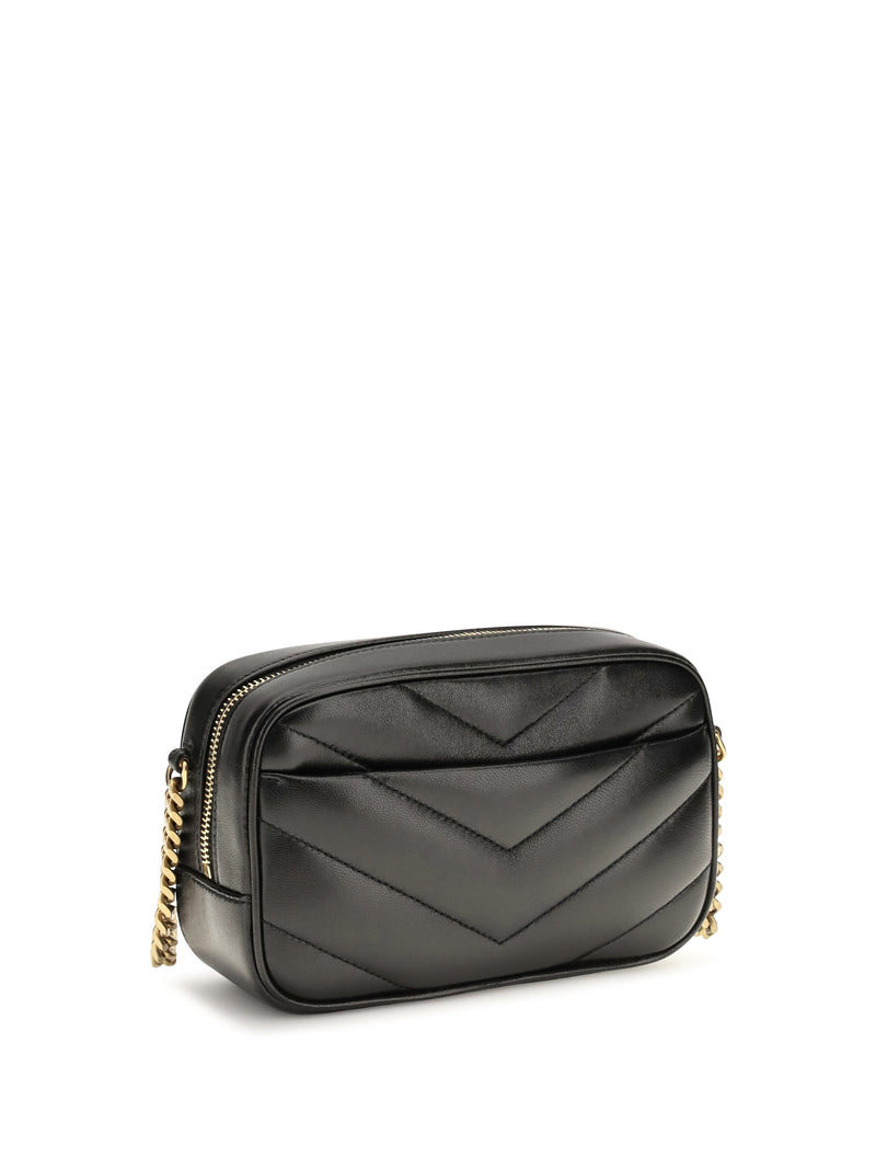 Saint Laurent Daytona Shoulder Bag — Black Lamb Leather