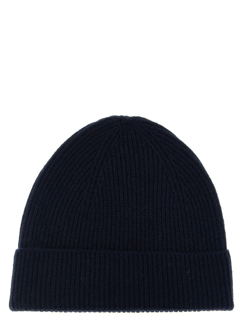 Ballantyne Pure Cashmere Beanie — Navy Beanies
