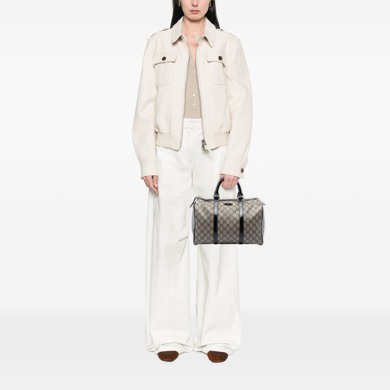 Medium GG Supreme Joy Boston Bag - Image 7