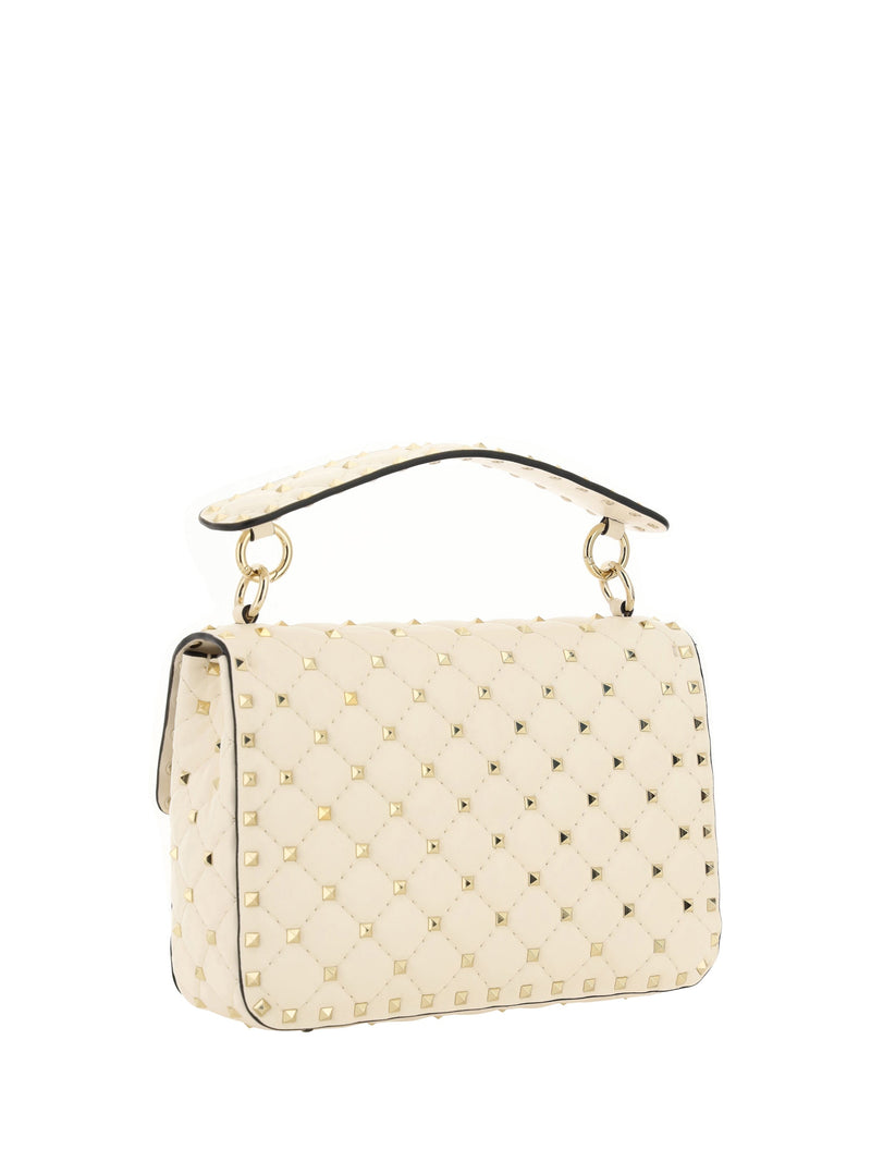 Valentino Garavani Shoulder Bag — Beige Lamb Ovis Aries