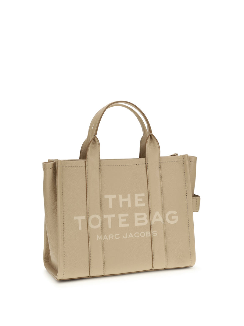 Marc Jacobs Tote Bag — Beige Calf Leather Bos Taurus