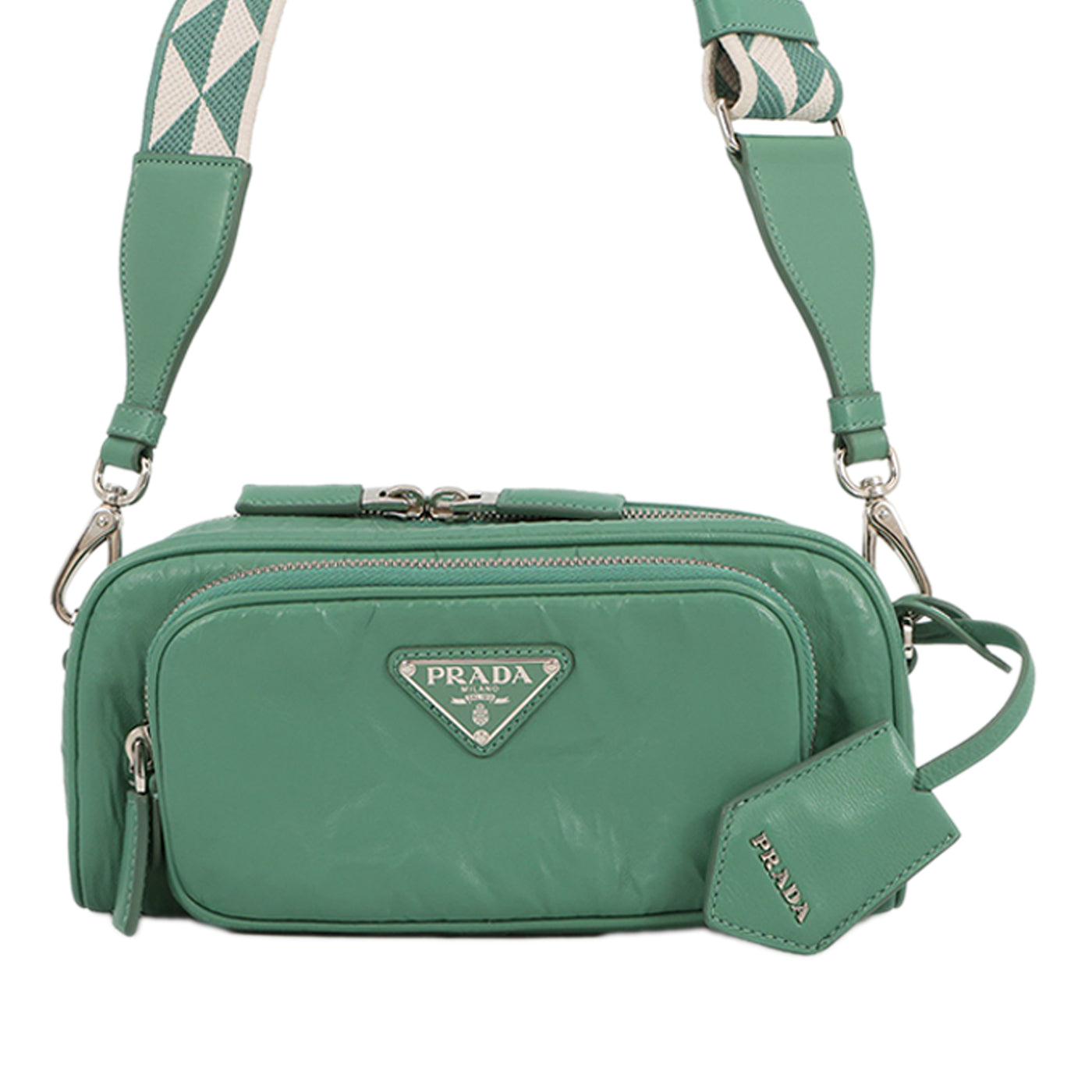 Nappa Antique Multi Pocket Crossbody - Image 1