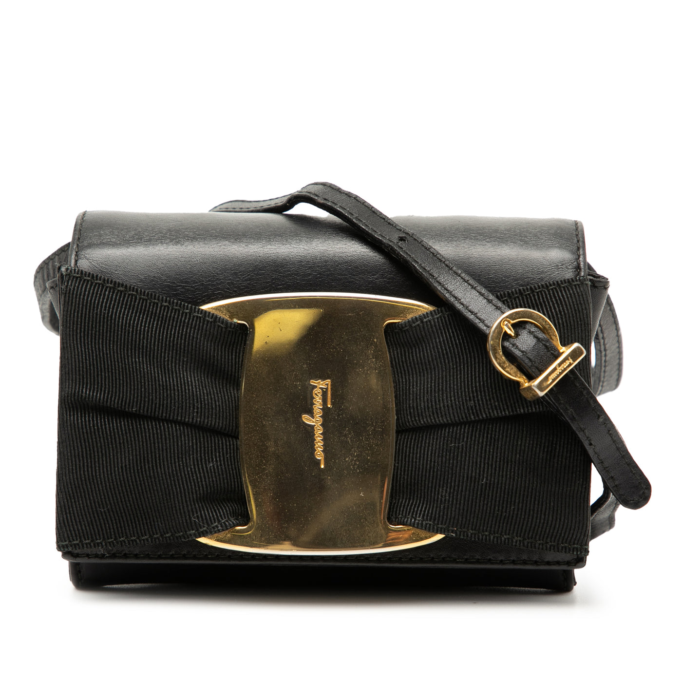 Mini Leather Vara Bow Crossbody - Image 1