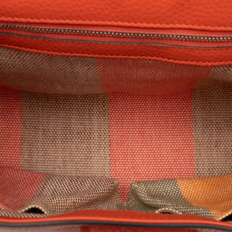 Small Calfskin Bamboo Daily Satchel - Image 4