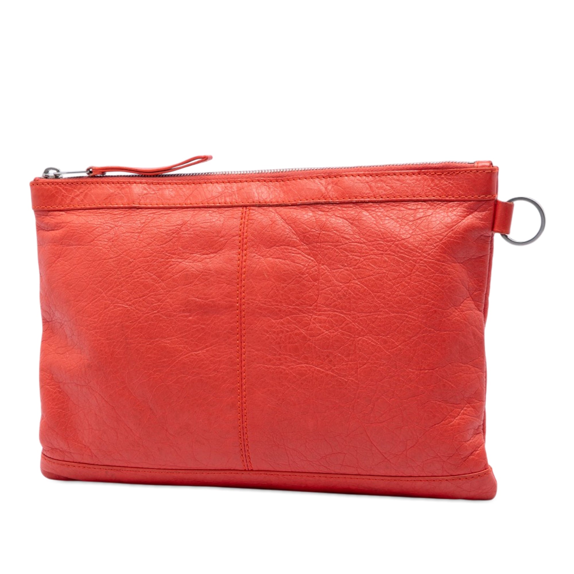 Lambskin Motocross Classic Clip M Clutch - Image 2