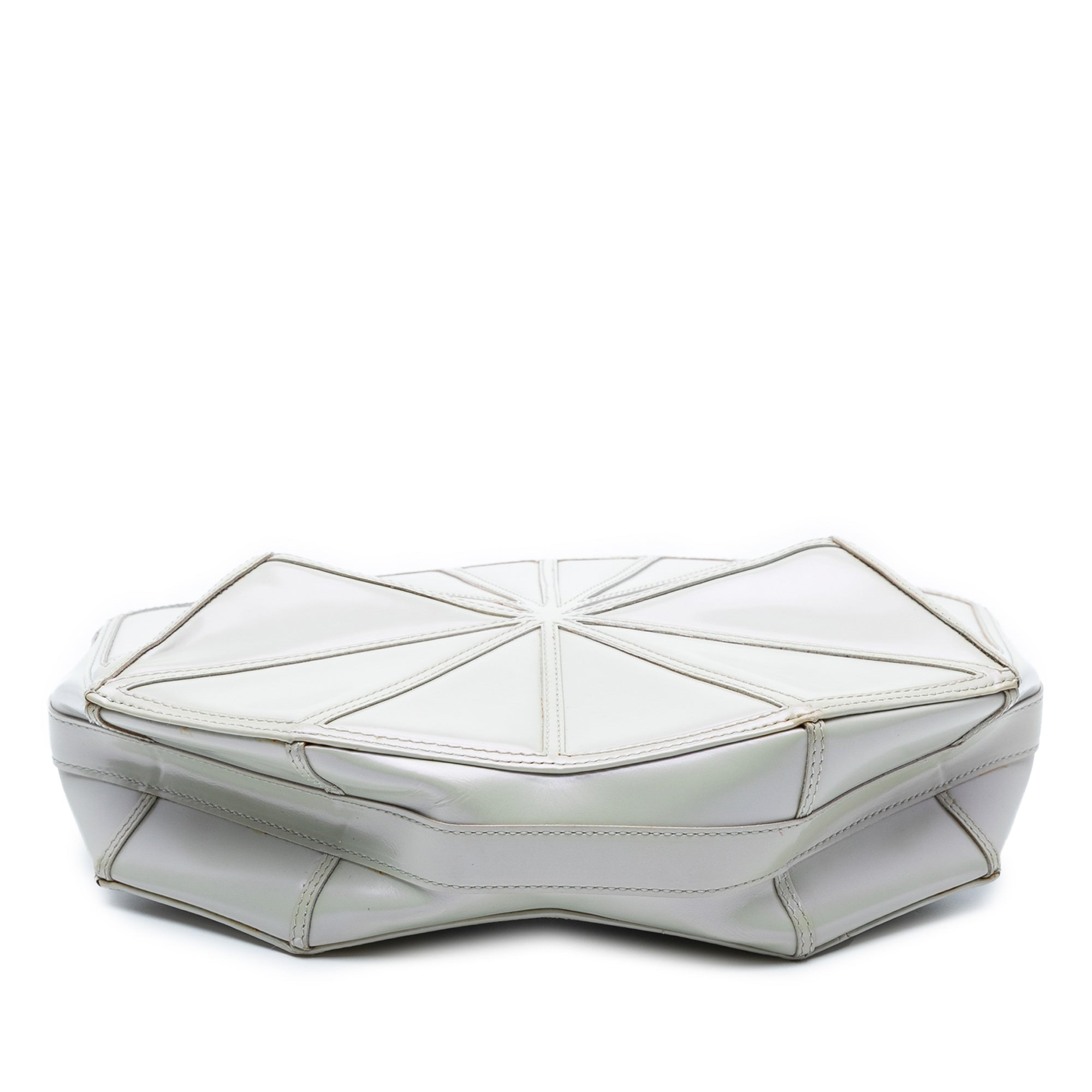 Pearlescent Lambskin Midnight Swim Wristlet Clutch - Image 3