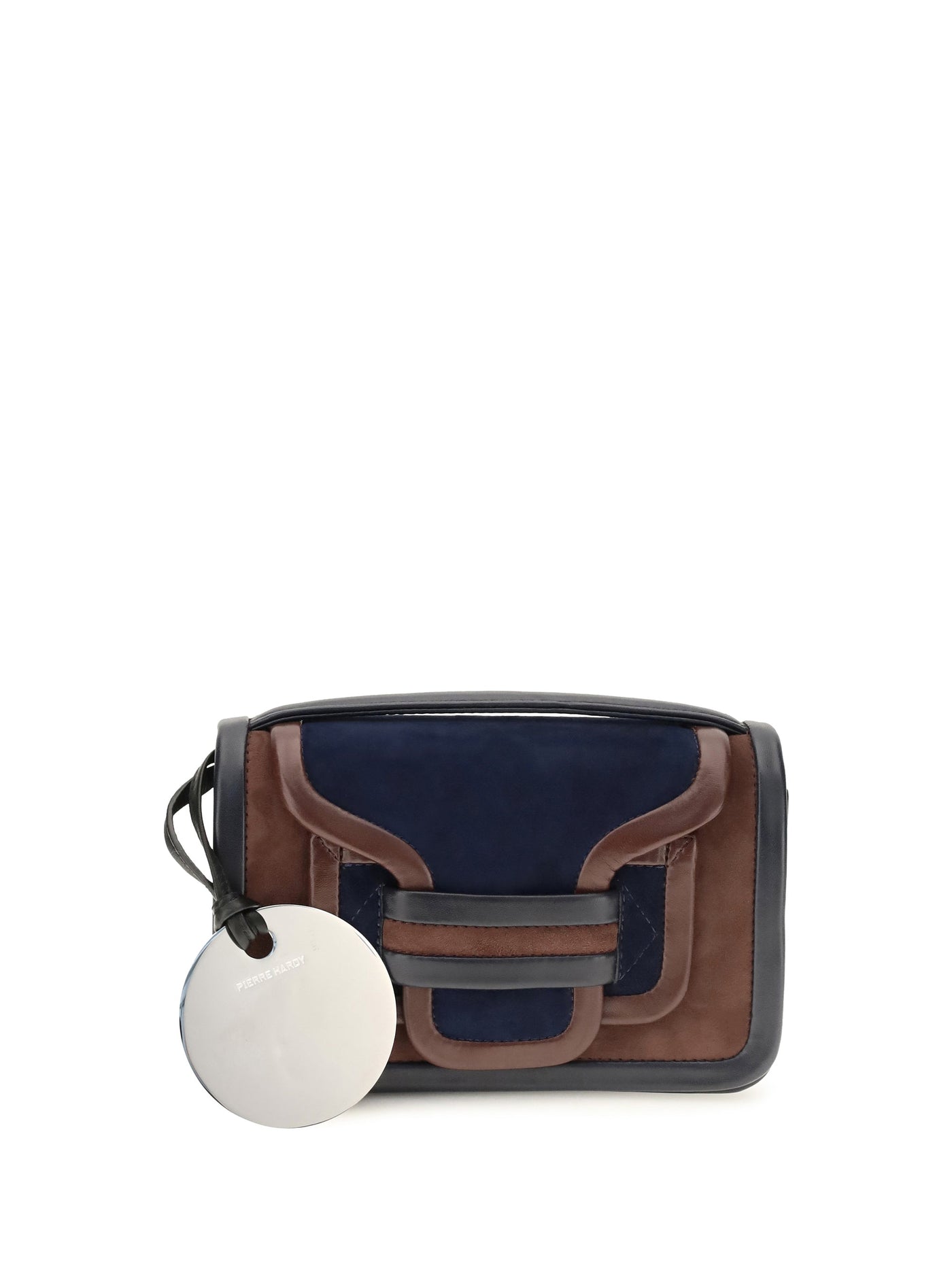 Pierre Hardy Alpha Shoulder Bag — Brown Calf Leather Bos Taurus