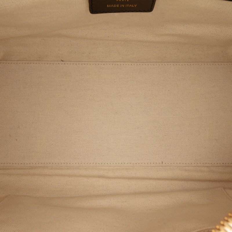 Medium Leather Cannage Dior Vibe Zip Bowling Bag - Image 4