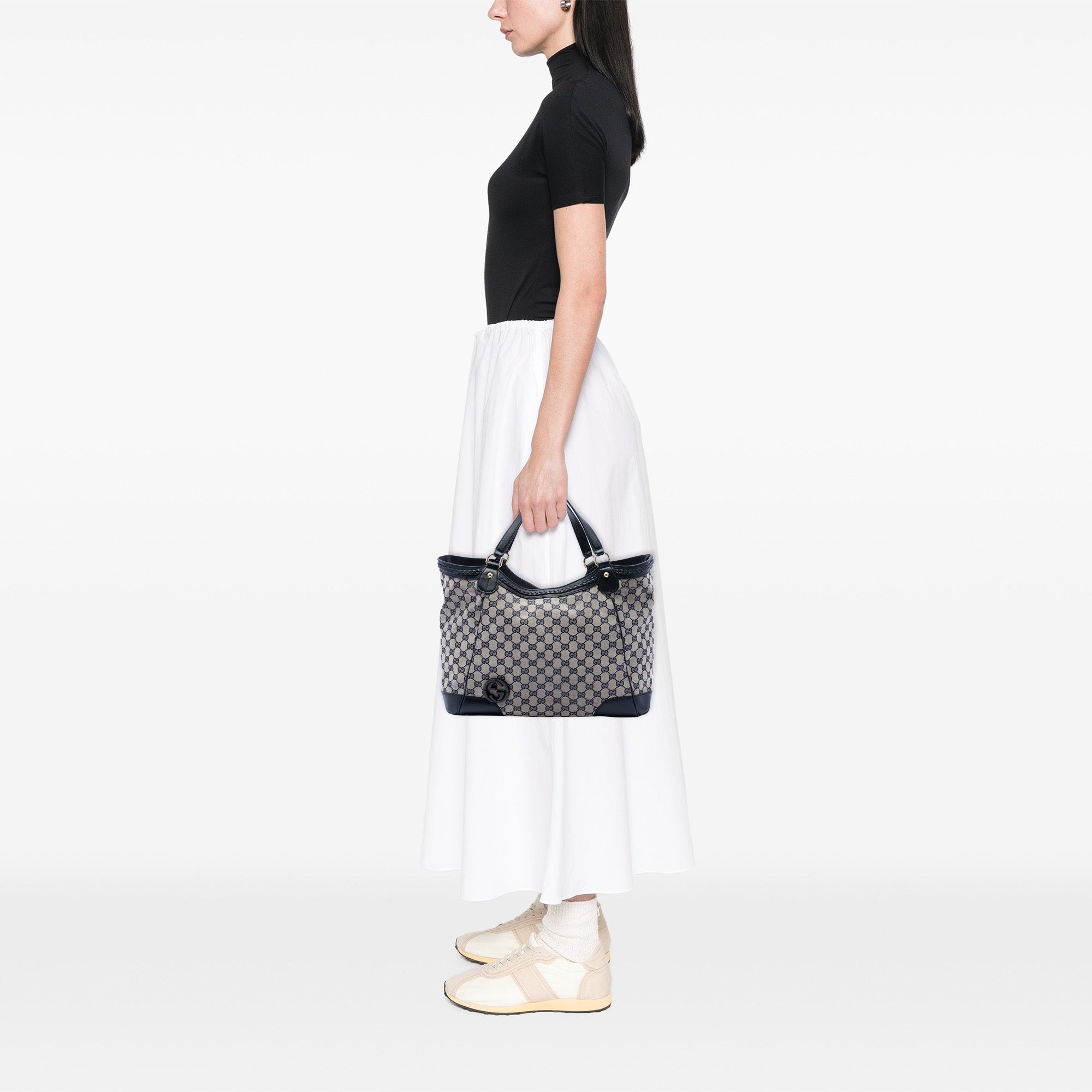 Medium GG Canvas Brick Lane Tote - Image 6