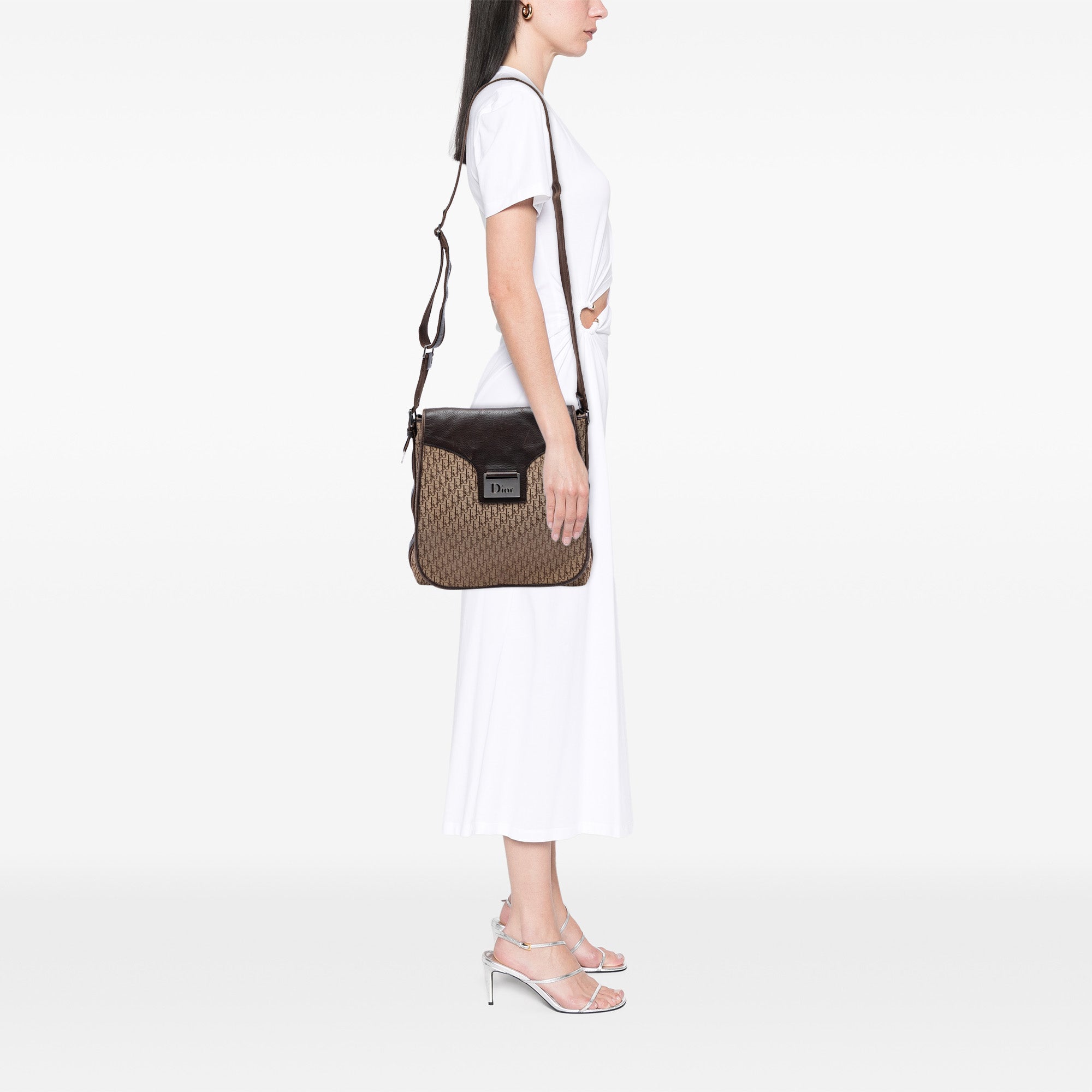 Diorissimo Trotter Canvas Street Chic Crossbody - Image 6