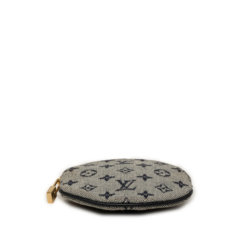 Monogram Mini Lin Round Coin Purse - Image 3