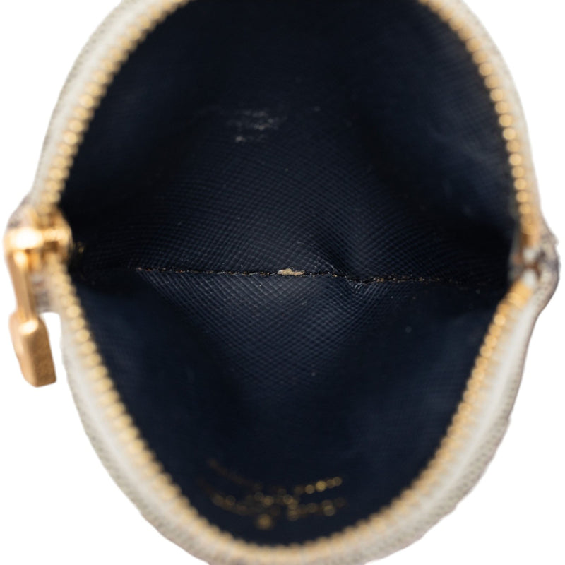 Monogram Mini Lin Round Coin Purse - Image 4