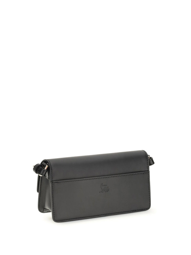 Christian Louboutin Bettina Wallet — Black Calf Leather