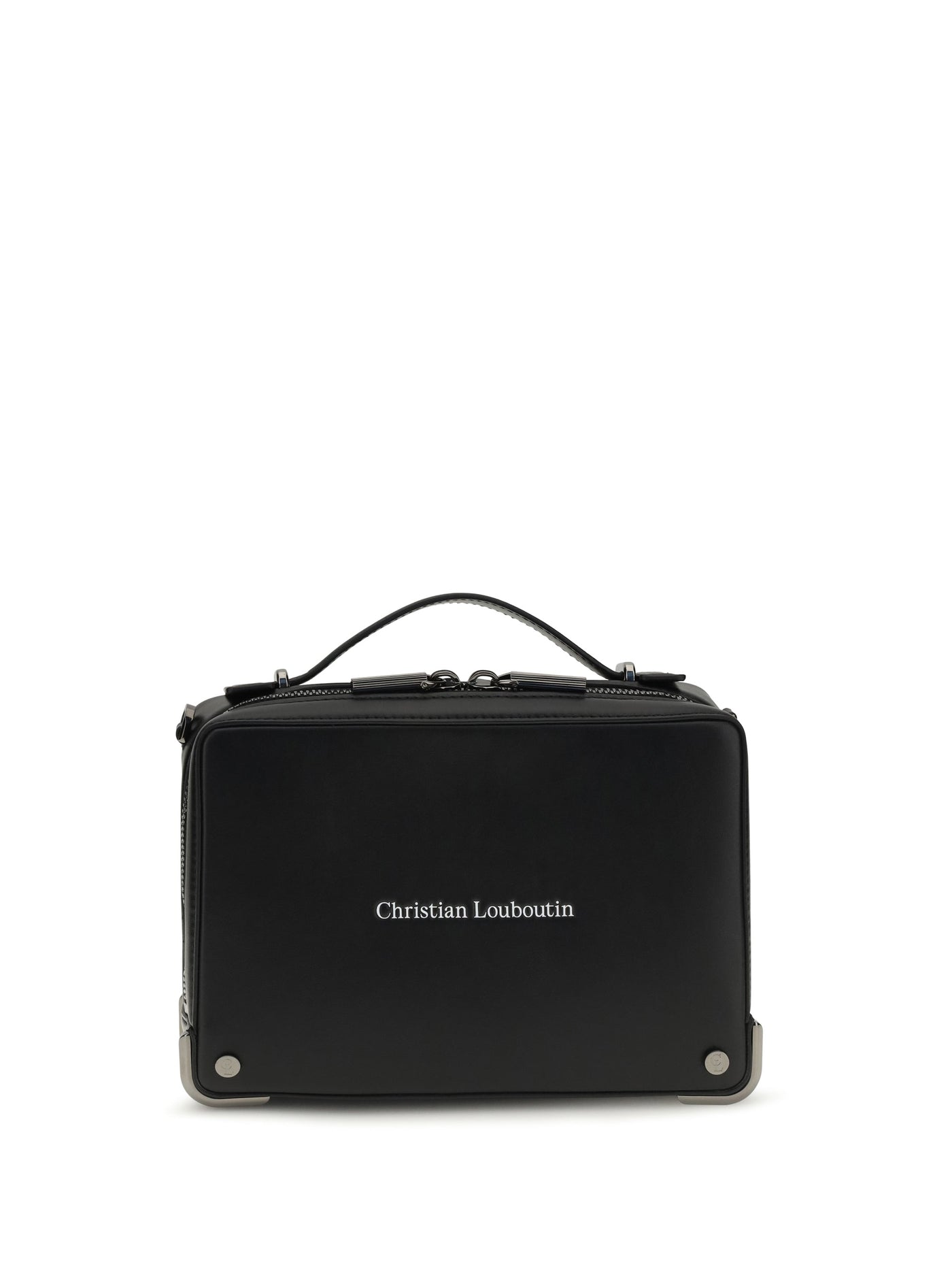Christian Louboutin Briefcase — Black Calf Leather Bos Taurus Bag