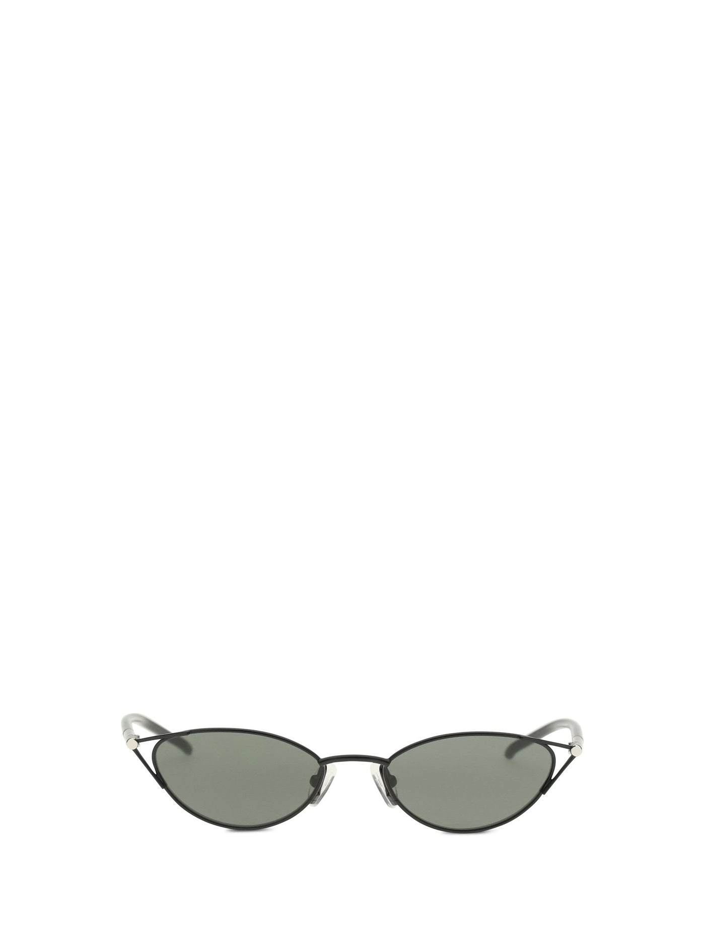 Alexander Mcqueen 861674i3331 Sunglasses — Black Metal