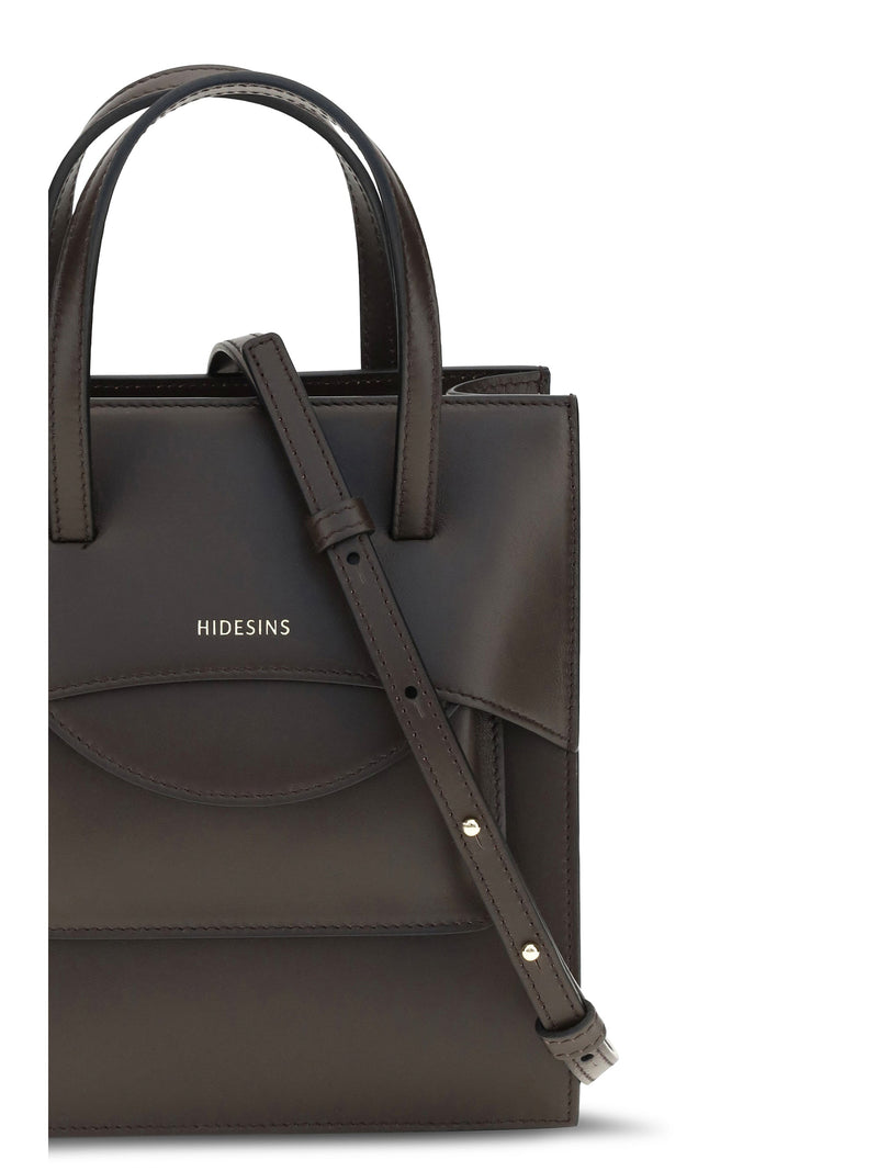 Hidesins Shoulder Bag — Brown Calf Leather Bos Taurus