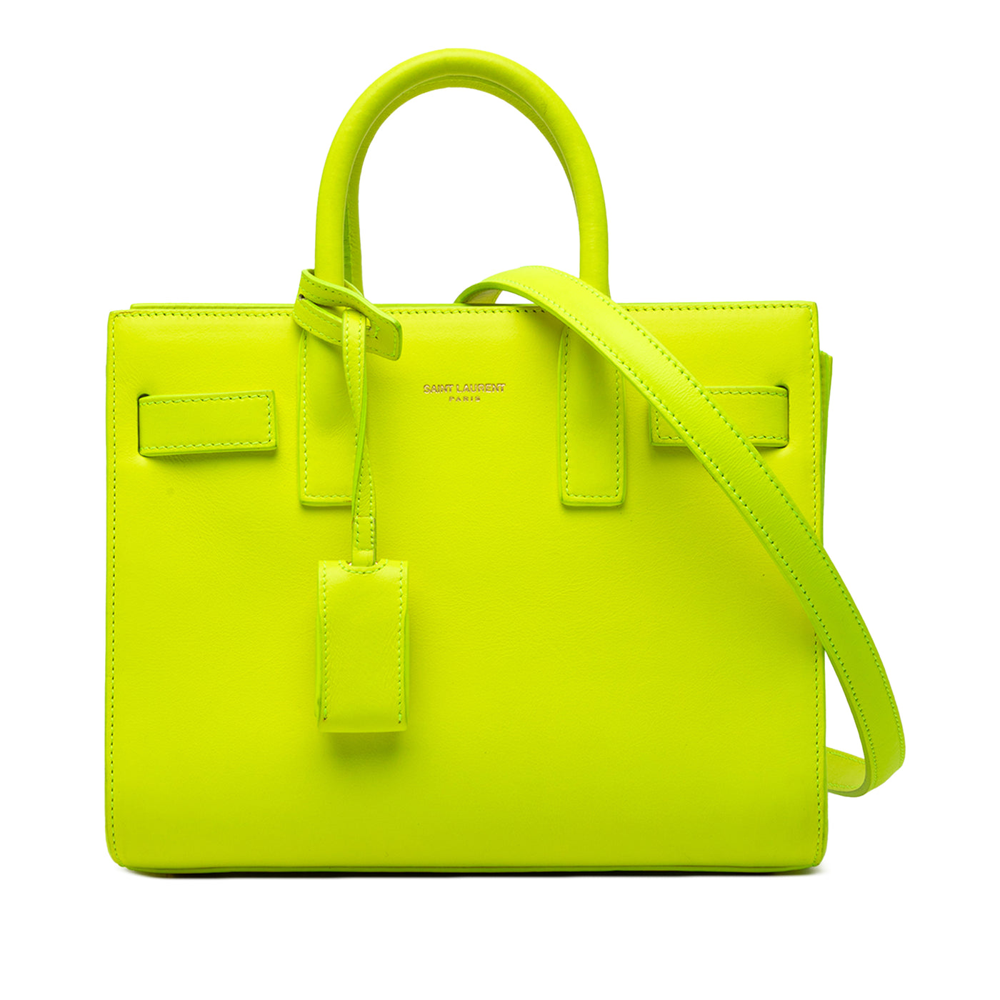 Nano Leather Sac De Jour Satchel - Image 1
