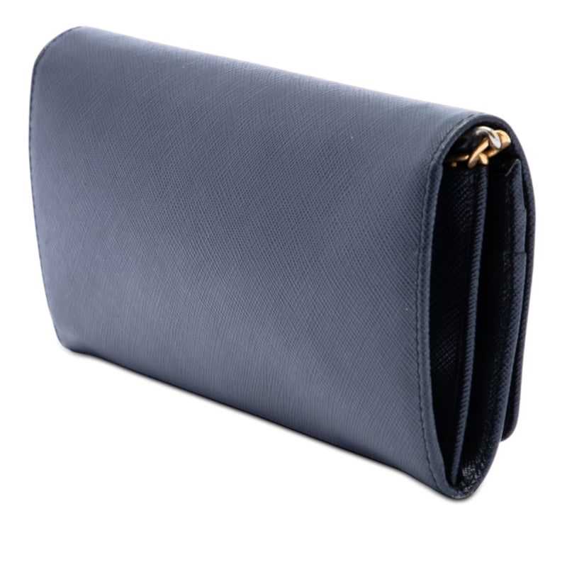 Saffiano Lux Wallet On Chain - Image 2
