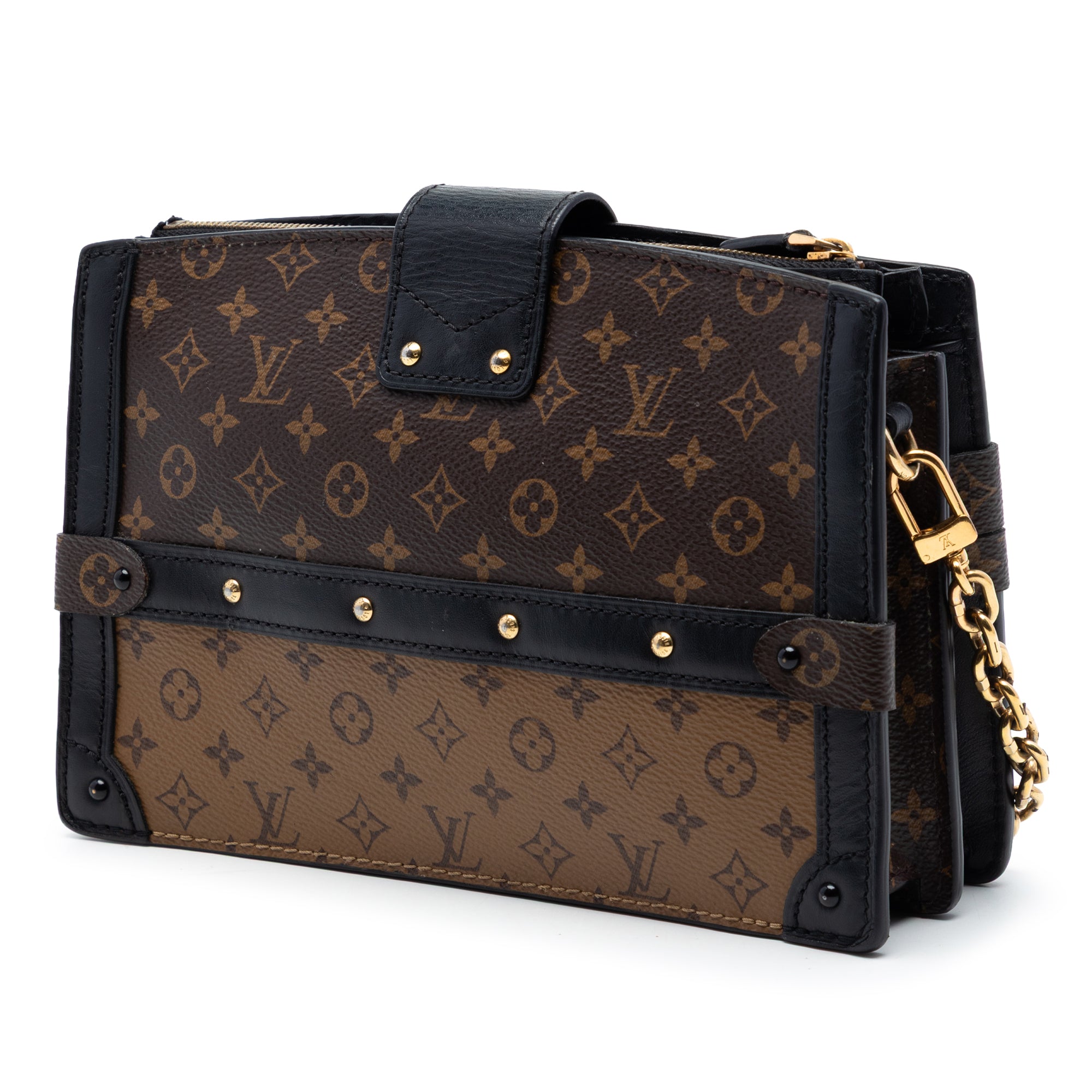 Monogram Reverse Trunk Clutch - Image 2