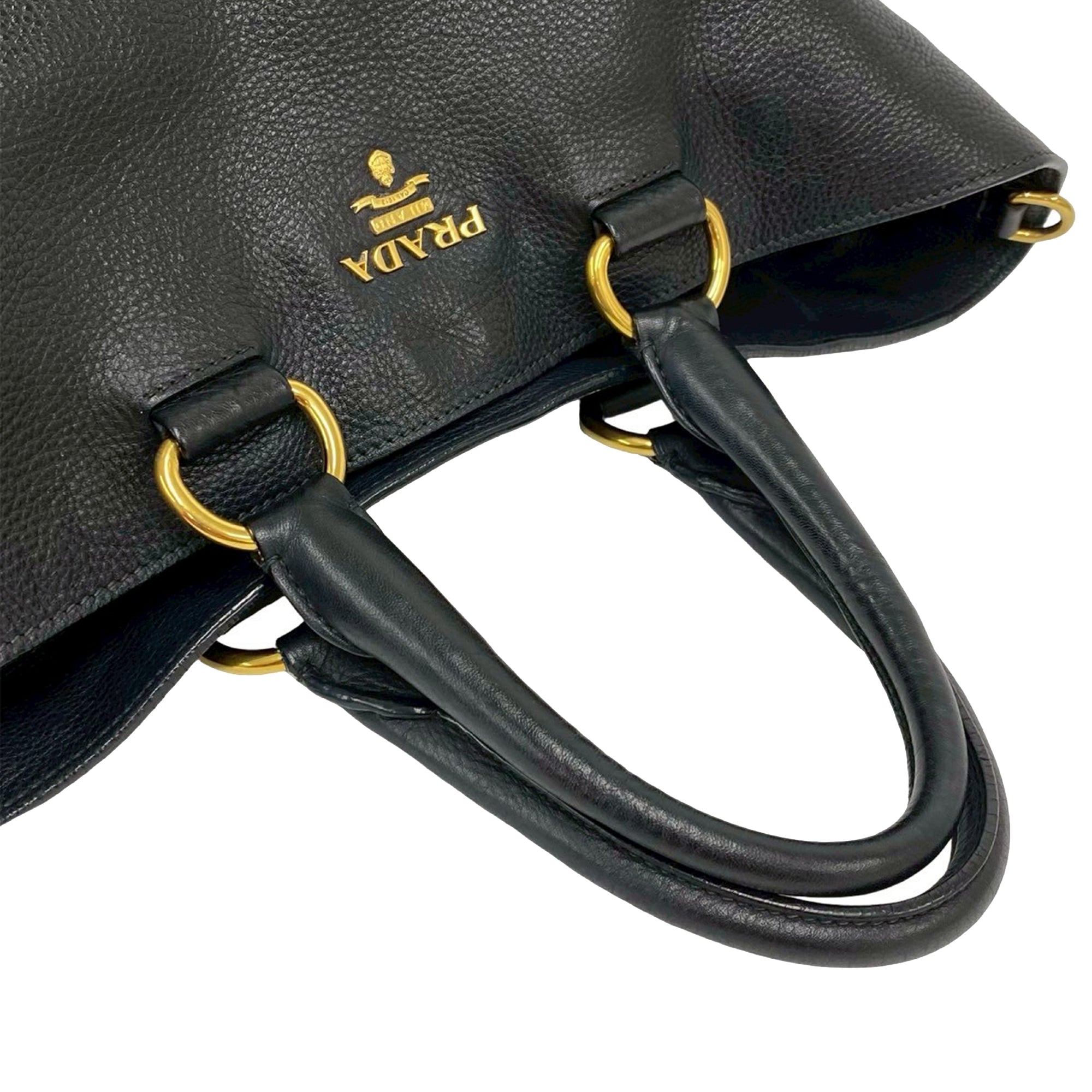 Vitello Daino Open Convertible Tote - Image 6