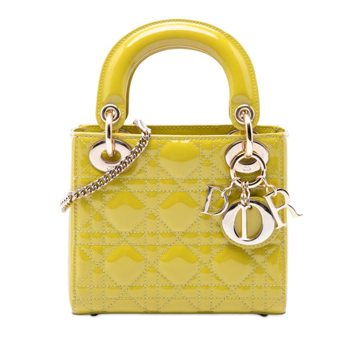 Mini Patent Cannage Lady Dior - Image 1