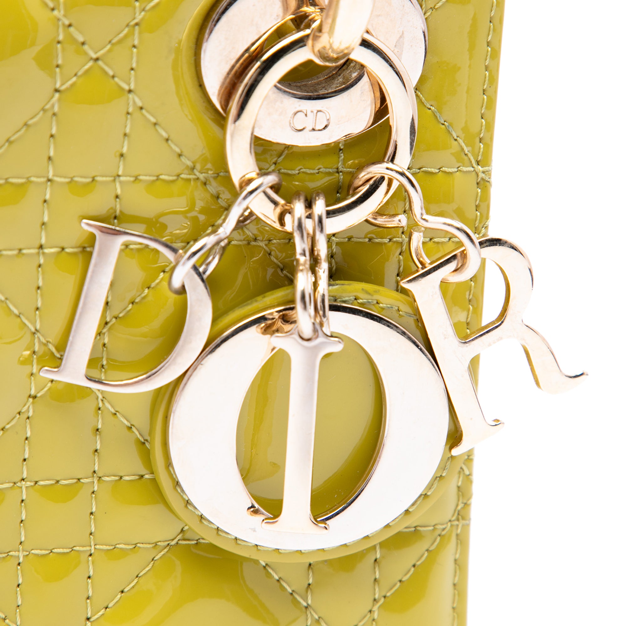 Mini Patent Cannage Lady Dior - Image 5
