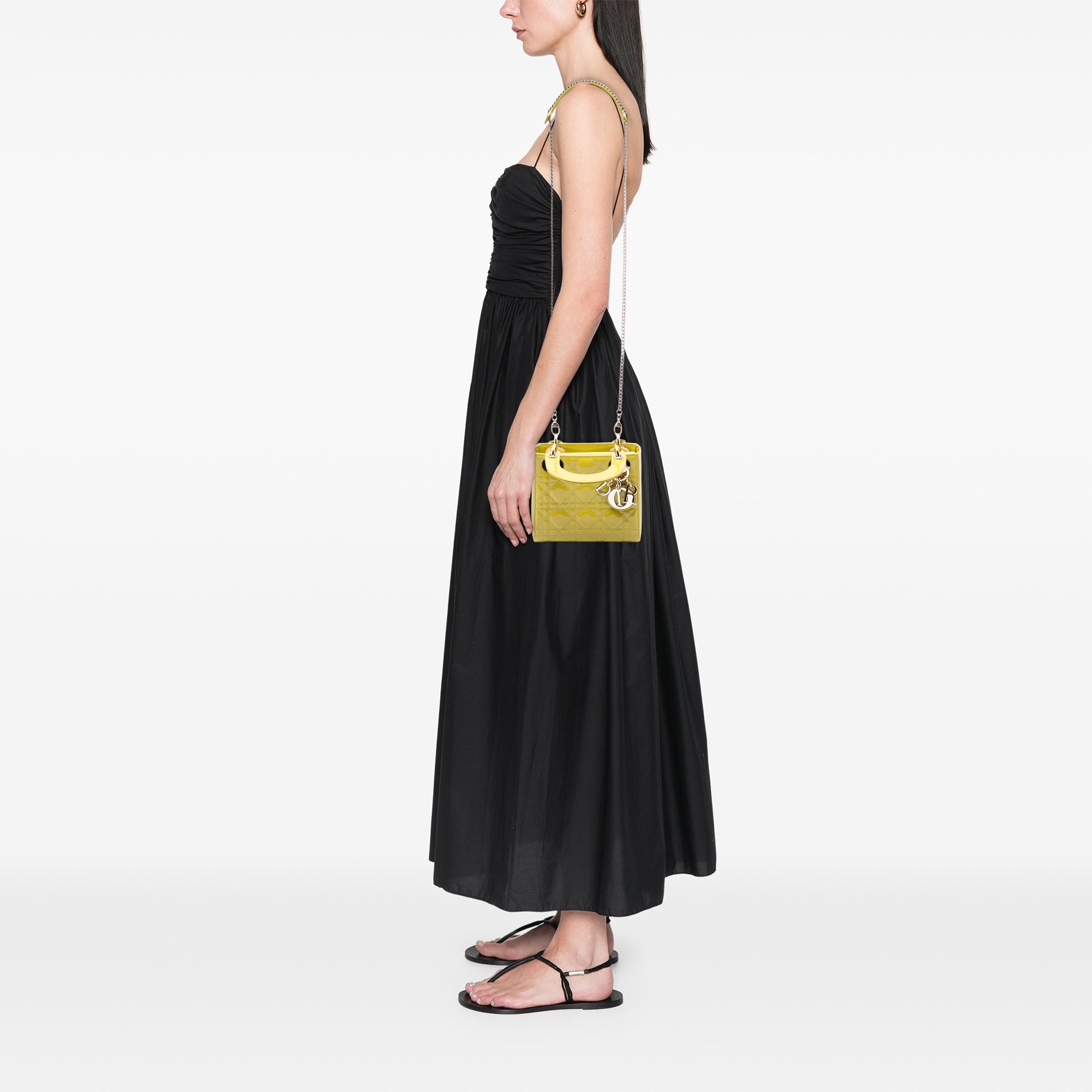 Mini Patent Cannage Lady Dior - Image 6