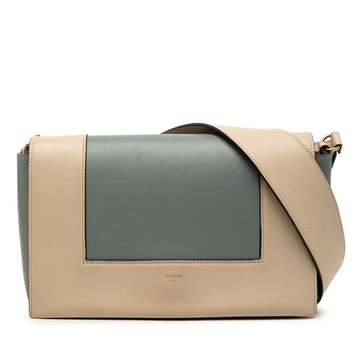 Leather Frame Shoulder Bag - Image 1