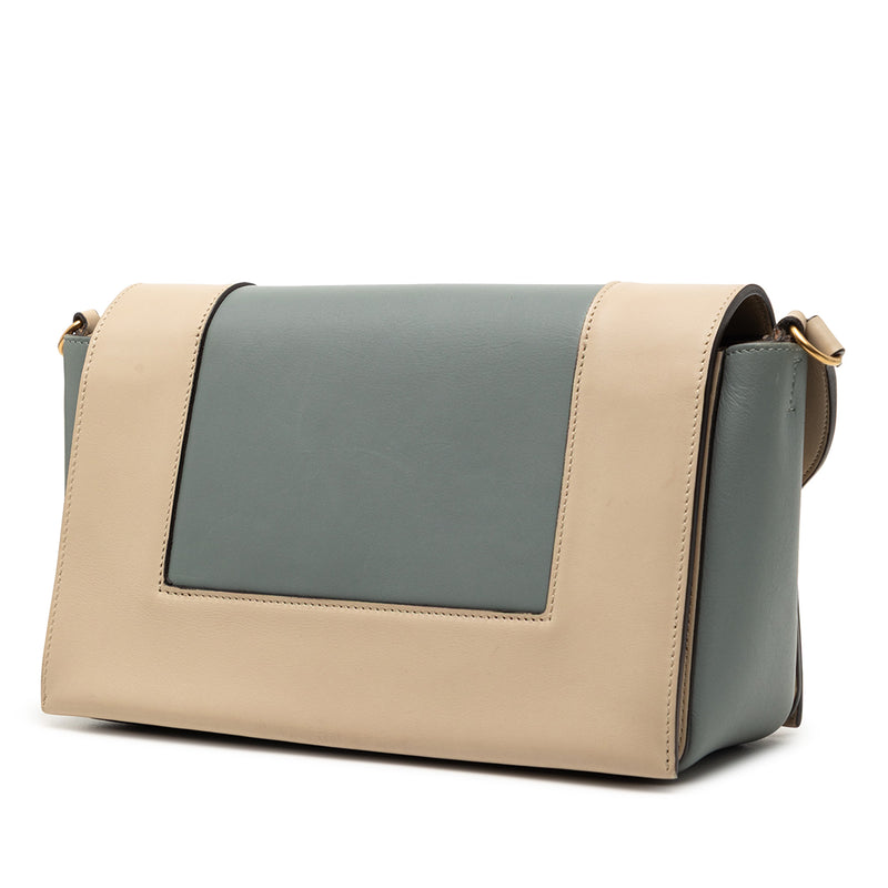 Leather Frame Shoulder Bag - Image 2