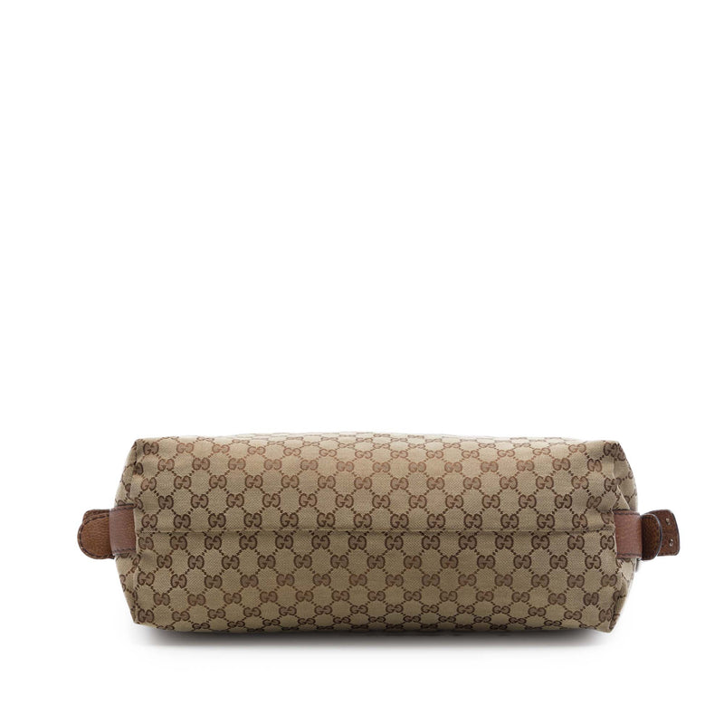 Medium GG Canvas Bamboo Bar Tote - Image 3