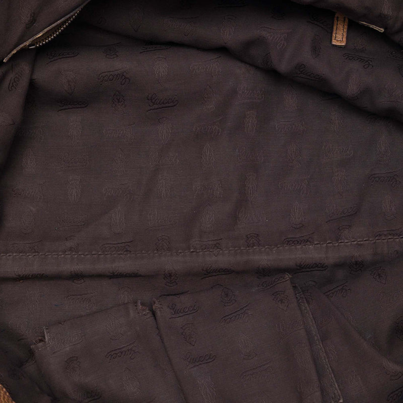 Medium GG Canvas Bamboo Bar Tote - Image 4