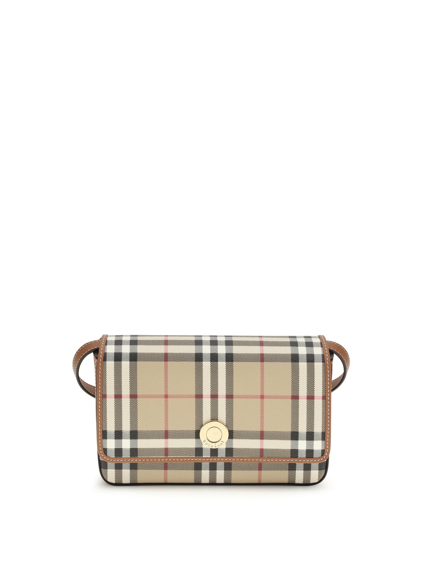 Burberry Hampshire Shoulder Bag — Brown