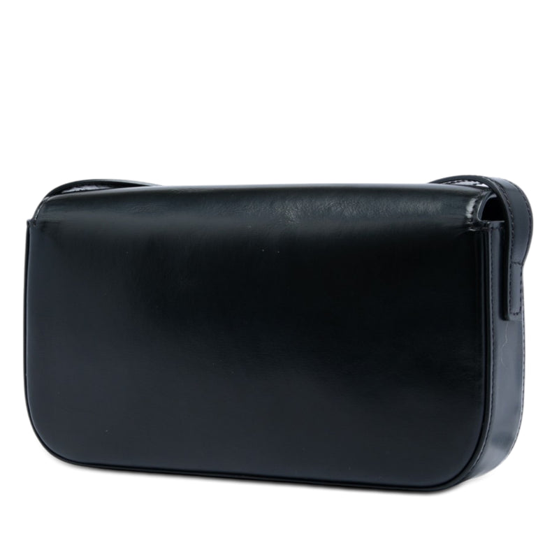 Shiny Calfskin Triomphe Claude Shoulder Bag - Image 2